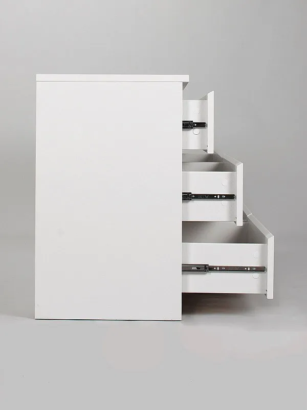 Комод Мальта, 6 ящиков, горизонтальный, с доводчиками, 160х48х76 см, белый | изображение 15