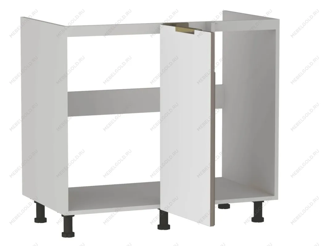 Стол под мойку угловой СМУ-100, Берта (900*554*820) Мокко, 25118 | изображение 1