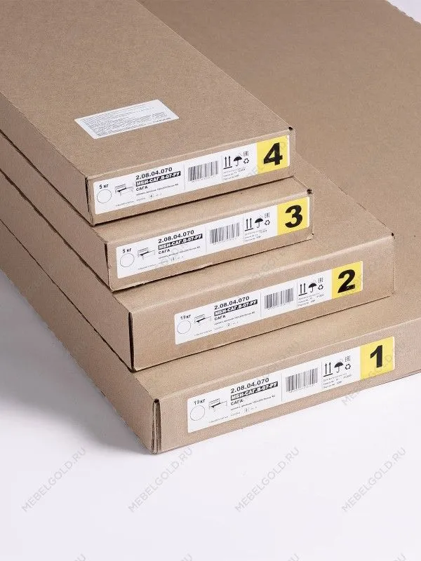 Кровать двуспальная Сага, 160х200 см, белая | изображение 16