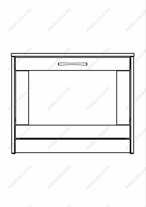 Обувница Сириус с 1 откидным ящиком, 60 х 25 х 49 см, ЛДСП, дуб сонома | изображение 12