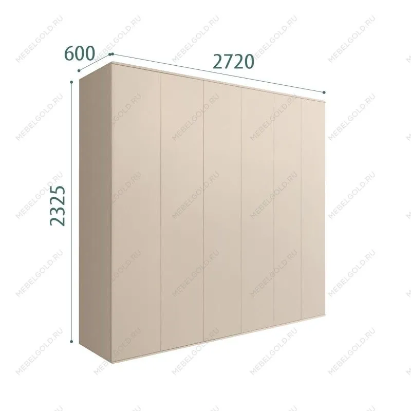 Шкаф 5-ти дверный Bogemia Air (Ваниль) БМШ2/5(0)