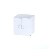 ПИКСИ шкаф распашной с 2 дверьми 60x57x63, робкий подснежник