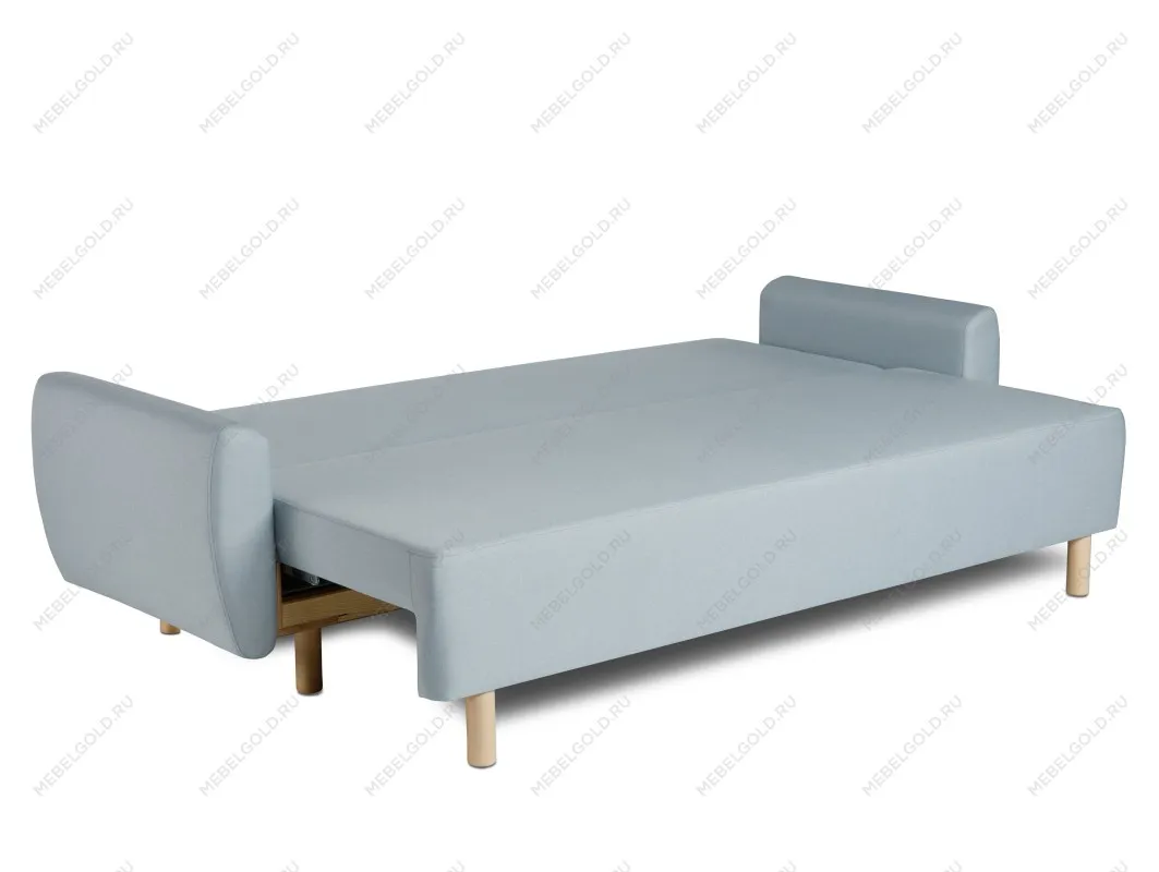 Диван-кровать ТУЛИСИЯ, 232х90х78 см, пастельно-голубой | изображение 3