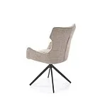 Стул кухонный Halmar K573 поворотный (бежевый/черный) | изображение 1