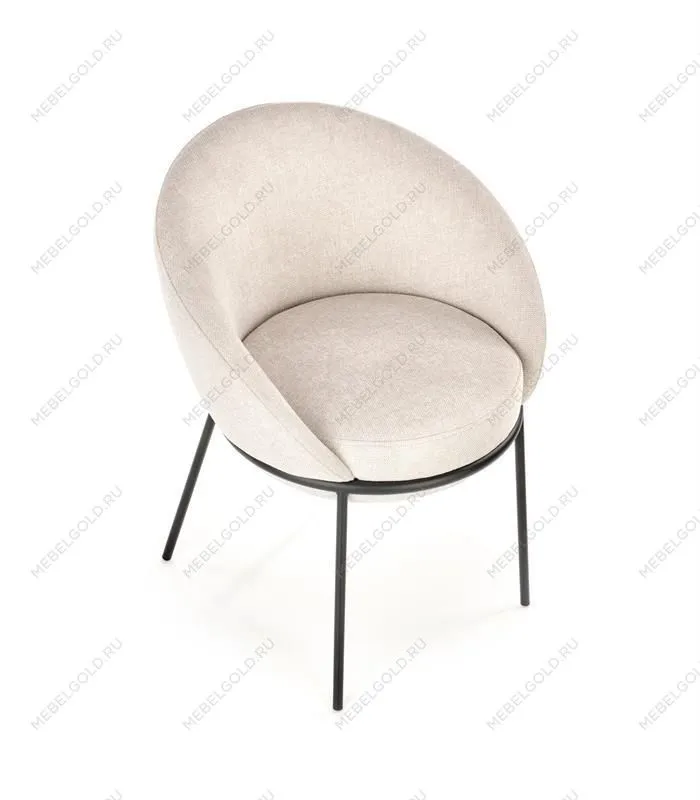 Стул кухонный Halmar K482 (бежевый/черный) | изображение 8