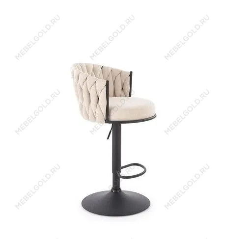 Стул барный Halmar H125 (бежевый/черный) | изображение 2