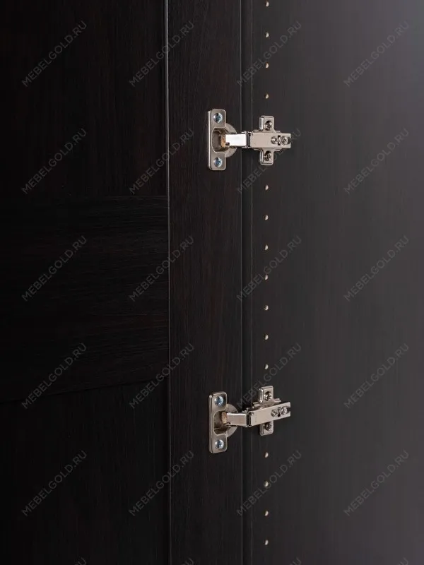 Шкаф Макс, 1 дверь, 50х38х233 см, черно-коричневый, дуб венге | изображение 8