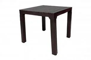 Стол b:rattan Boston Quatro 780х780, венге