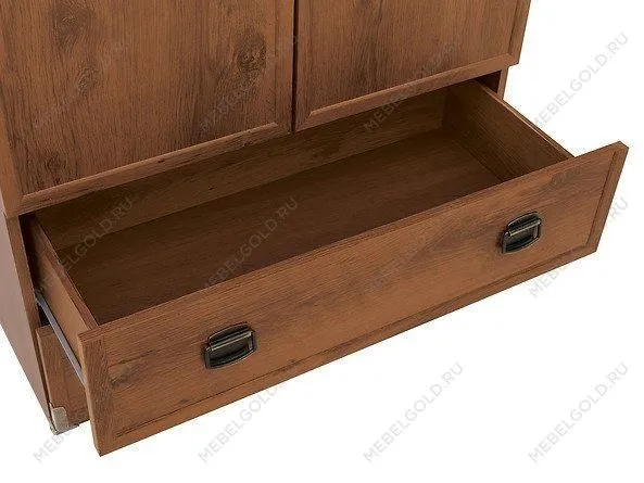 Шкаф со штангой Индиана JSZF2D2S дуб саттер | изображение 3