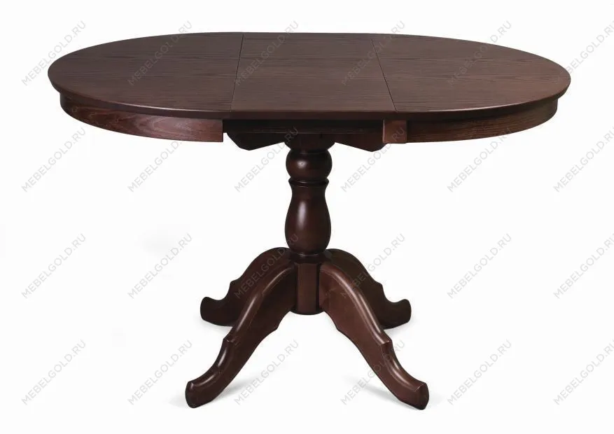 Стол обеденный Круглый-0090 (темный тон) | изображение 1