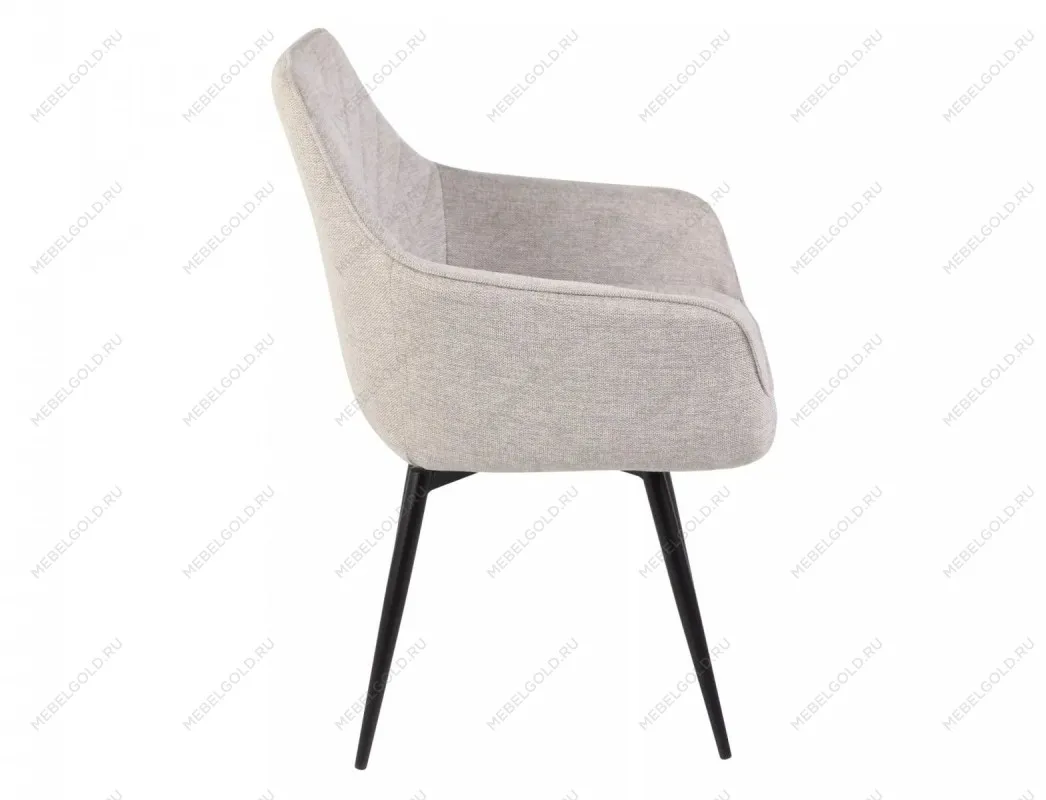 Стул кухонный Signal SERVIO Brego 31 поворотный (светло-бежевый/черный) | изображение 2