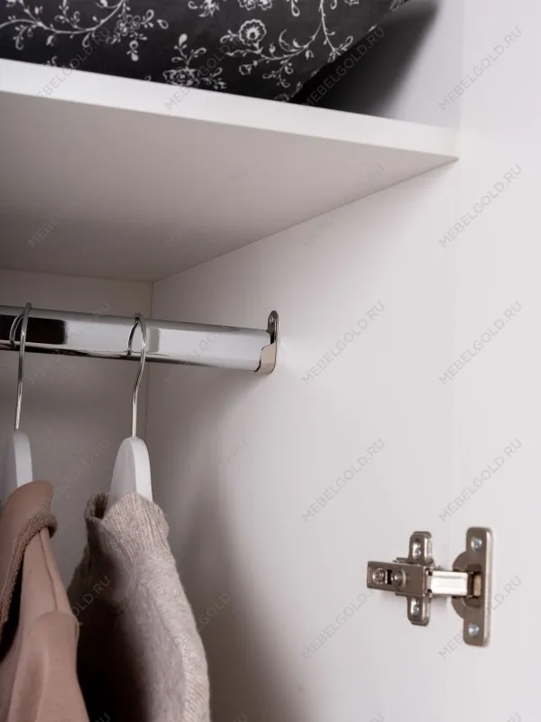 Шкаф распашной Варма СТОР, 105х57х222 см, белый | изображение 3