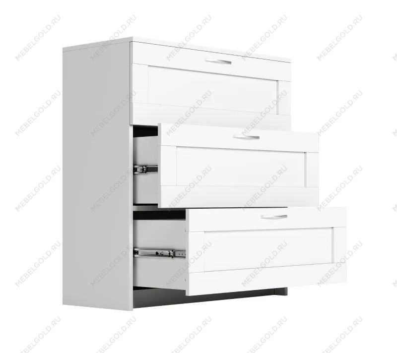 BRIMNES / СИРИУС комод ИКЕА / IKEA 3 ящика белый | изображение 3