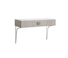 Стол туалетный (консоль) Bogemia Fillini (Шелк) (Novabuk/Золото) БМСТ-1(FI)