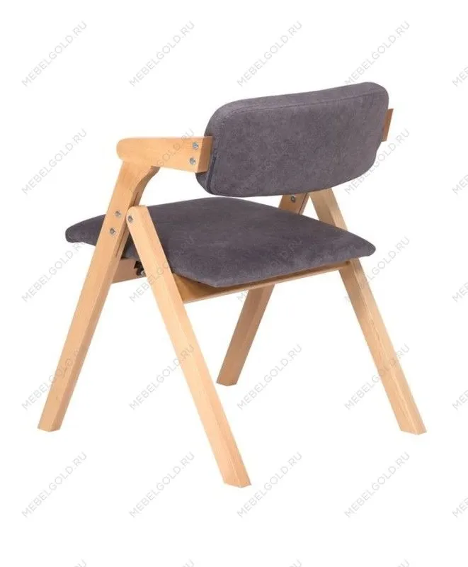 Стул складной Томас (бук/ткань Айсберг грей) | изображение 4