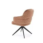 Стул кухонный Halmar K570 поворотный (корица/черный) | изображение 1