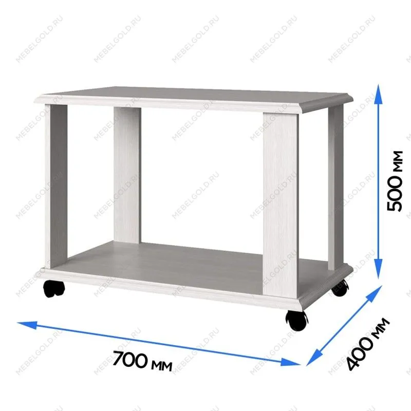 Стол журнальный Тиффани L вудлайн кремовый | изображение 2