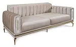 Диван Замира 3х местный бежевый | изображение 3