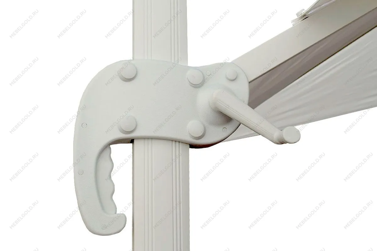 Зонт Севилья 3*3м, цвет белый | изображение 2