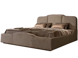 Кровать Paradise 1,8 м, с подъемным механизмом (пепельно-коричневый) Sweet dreams PS501-180[3]