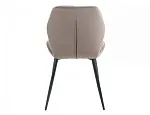 Стул кухонный Signal RICK Velvet Bluvel 40 (темно-бежевый/черный) | изображение 4
