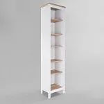 САГА стеллаж 50 белый/ясень | изображение 1