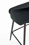 Стул барный Halmar H96 (черный/черный) | изображение 5