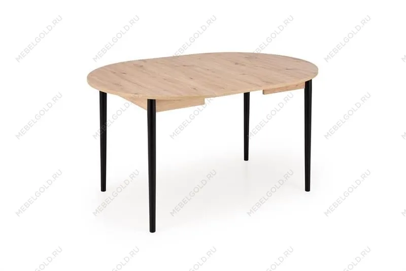 Стол обеденный Halmar PIVOT 102 (дуб артизан/черный) | изображение 4