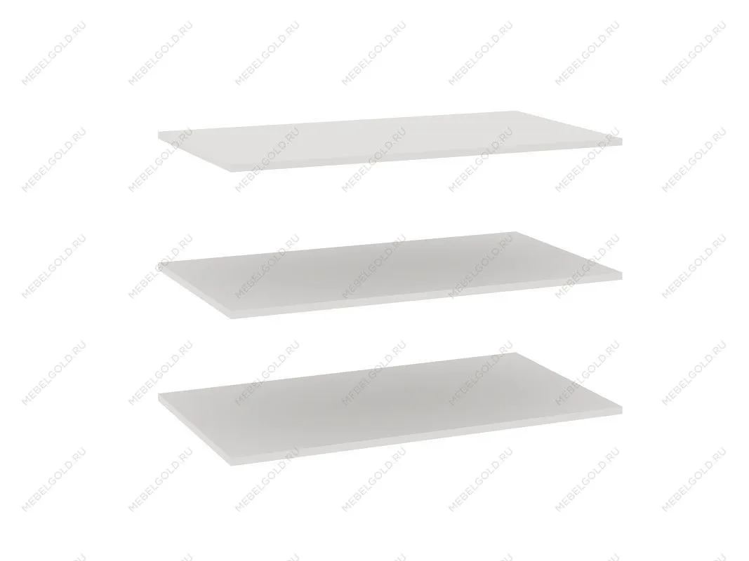 Доп. полки в 2, 3, 4-дверный шкаф, Аврора (882*490*16) Дуб Мария/Кашемир, 12722