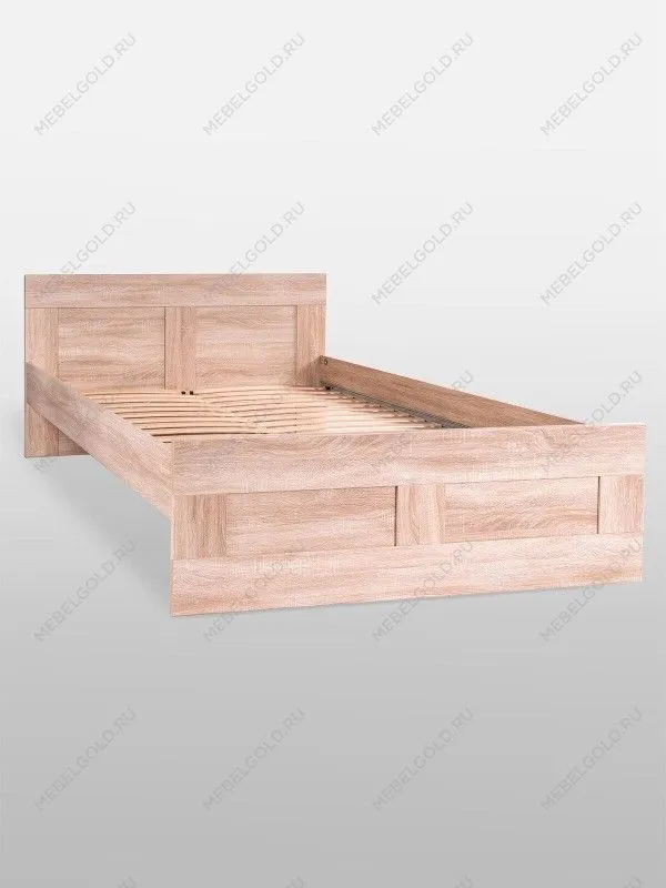 Кровать двуспальная Сириус, 160х200 см, дуб сонома | изображение 3