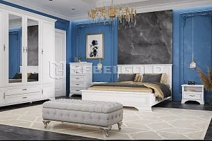 Кровать Кентаки LOZ/160x200 белый