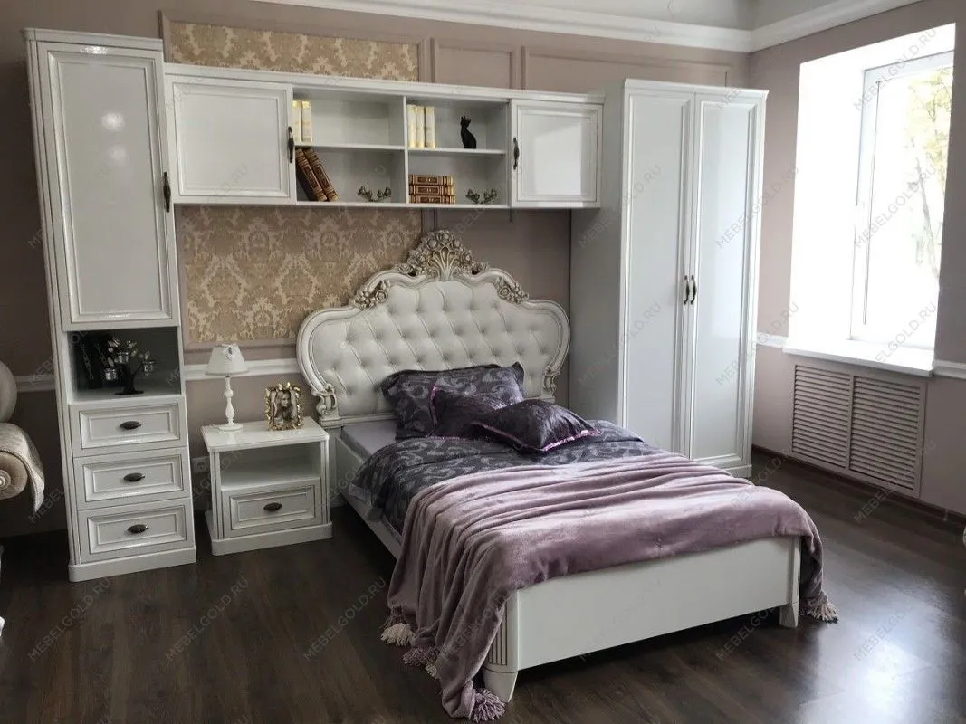 м. Марьина Роща - Детская кровать Натали 120х200 см белый глянец | изображение 7