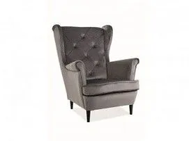 Кресло Signal LADY Velvet Bluvel 14 (серый)
