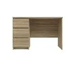 КАСТОР (KULLEN) стол письменный ИКЕА / IKEA 3 ящика 116х65 сонома | изображение 2