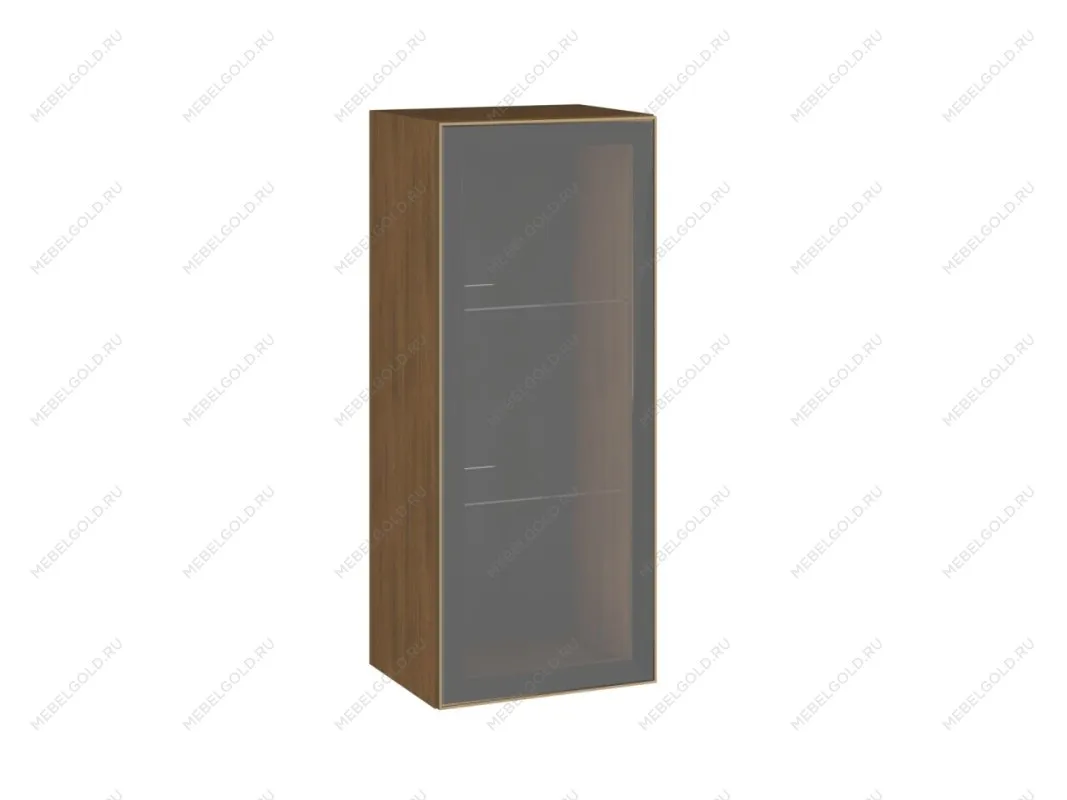 Шкаф 960 ШСТ-40, Фьюжн (400*317*960) Дуб Каселла коричневый/Золото, 27170