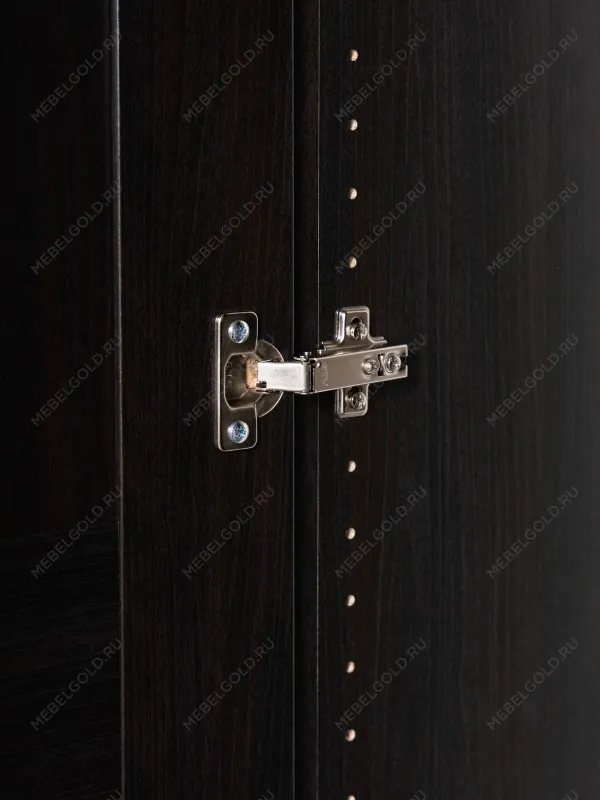 Шкаф Макс, 1 дверь, 50х38х233 см, черно-коричневый, дуб венге | изображение 5