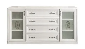 Комод Мишель белый матовый (гостиная) - Выставка Балашиха