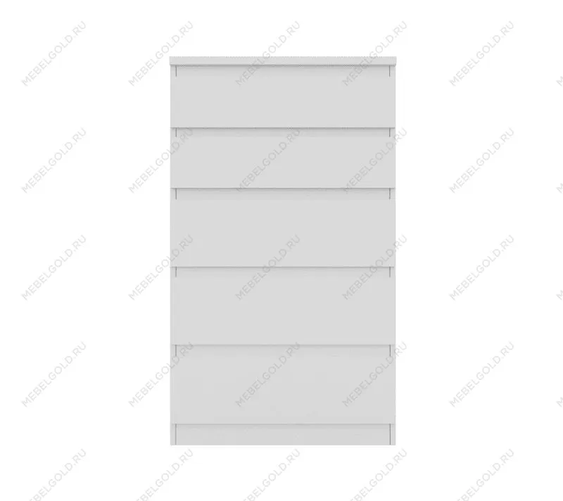 КАСТОР (KULLEN) комод ИКЕА / IKEA 5 ящиков белый | изображение 1