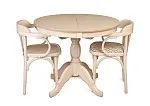Стол обеденный Лилия-0090 (беленый дуб) | изображение 3