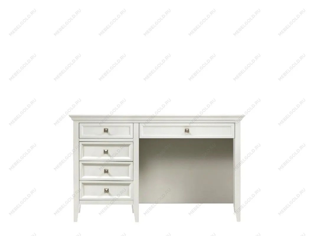 Стол письменный однотумбовый Manhattan (Молочный)