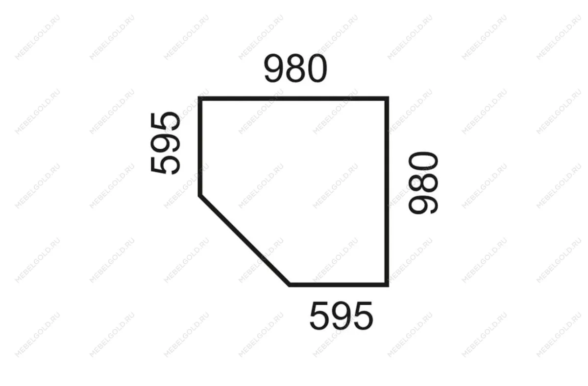 Шкаф угловой Оливия 97 | изображение 2