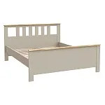 Кровать двуспальная Сага, 160х200 см, кашемир/ясень | изображение 1