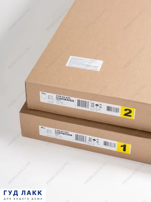 Комод Сага, 92х51х100 см, белый/ясень | изображение 10