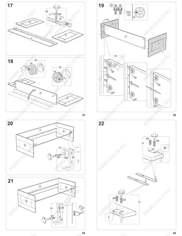 Кровать раздвижная Сириус, с ящиками, 80х200/160х200 см, белая | изображение 24