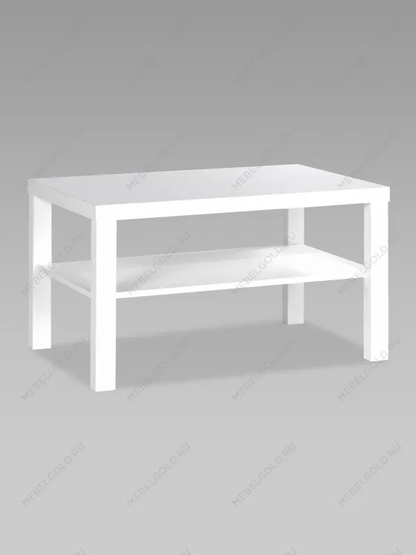 Стол журнальный Энкель, 82x50x45 см, белый | изображение 7