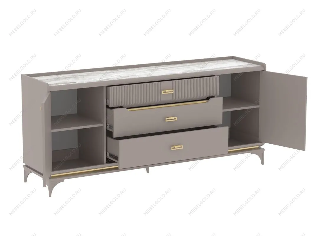 Комод широкий, Сиде (1800*447*786) Мокко, 12605 | изображение 1