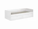 БРИМНЭС / СИРИУС кровать раздвижная ИКЕА / IKEA 80х200 белая | изображение 1