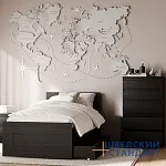 Ящик выкатной для кроватей СИРИУС, 138х60х20 см, черно-коричневый, дуб венге | изображение 6