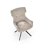 Стул кухонный Halmar K573 поворотный (серый/черный) | изображение 5