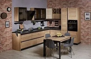 Мебель Сити (Дуб Галифакс натуральный) для кухни